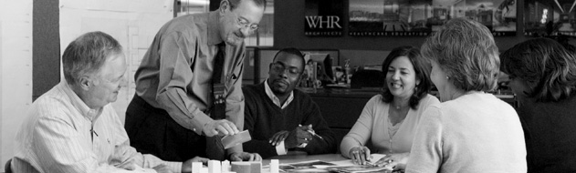 Our process at WHR (photo by Drew Donovan)