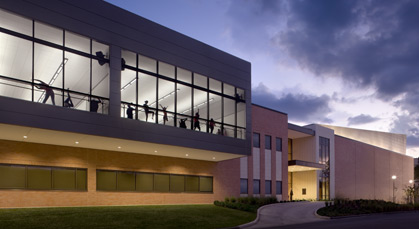Sam Houston State University's Performing Arts Center is featured in Texas 
Architect magazine